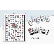 3D Nail Stickers - CA-303